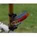 Quaanti 7 LED Bicycle Bike Turn Signal Directional Brake Light Lamp 8 Sound Horn New Arrival 2018 Cycling Accessories (Black) - B07F42J1BP